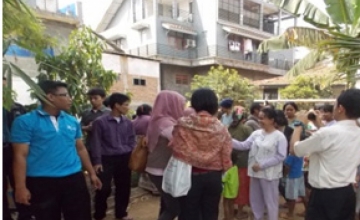 Bagi - bagi Paket Sembako Yayasan Pandu Cendekia Kab Belitung
